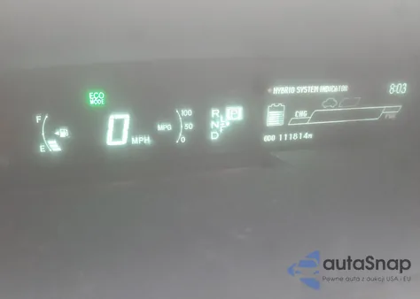 2012 Toyota Prius Two from USA, damaged, VIN JTDKN3DU7C5517103